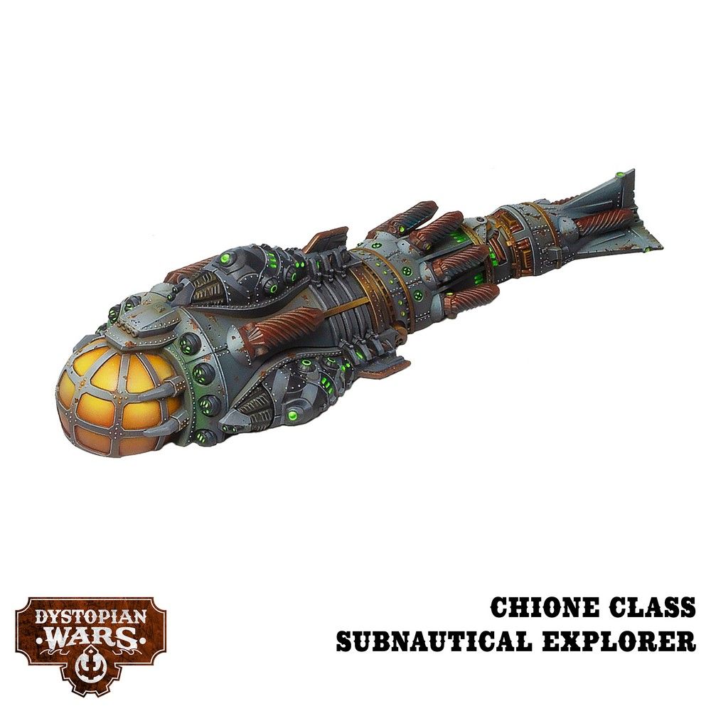 Dystopian Wars: Chione Battlefleet Set