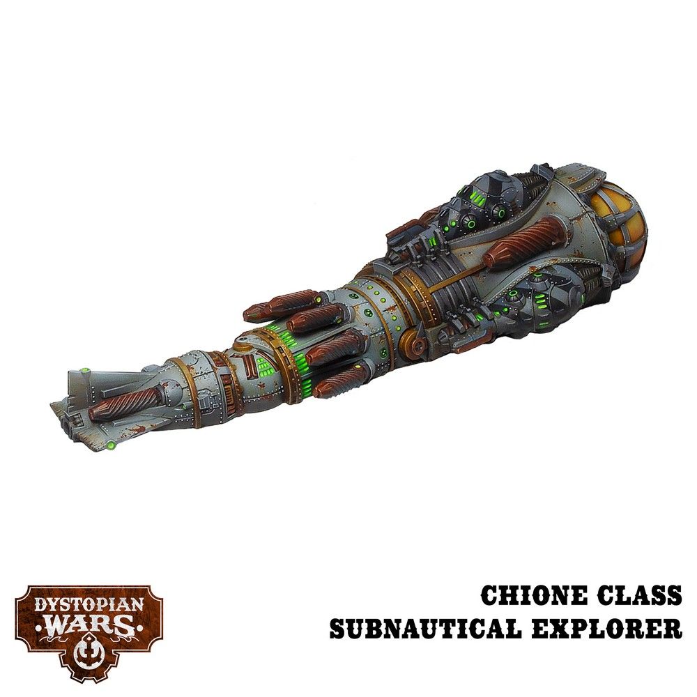 Dystopian Wars: Chione Battlefleet Set