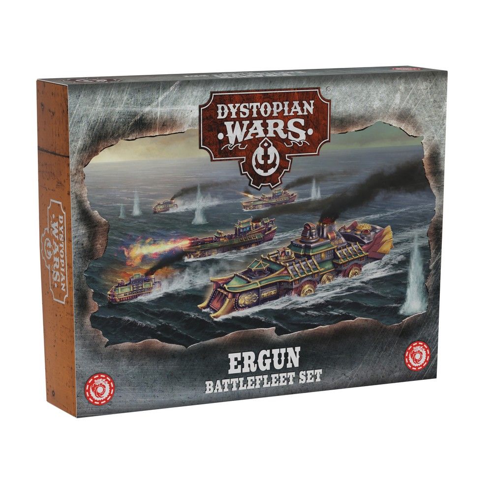 Dystopian Wars: Ergun Battlefleet Set