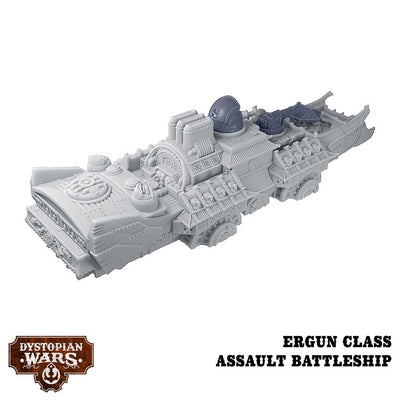 Dystopian Wars: Ergun Battlefleet Set