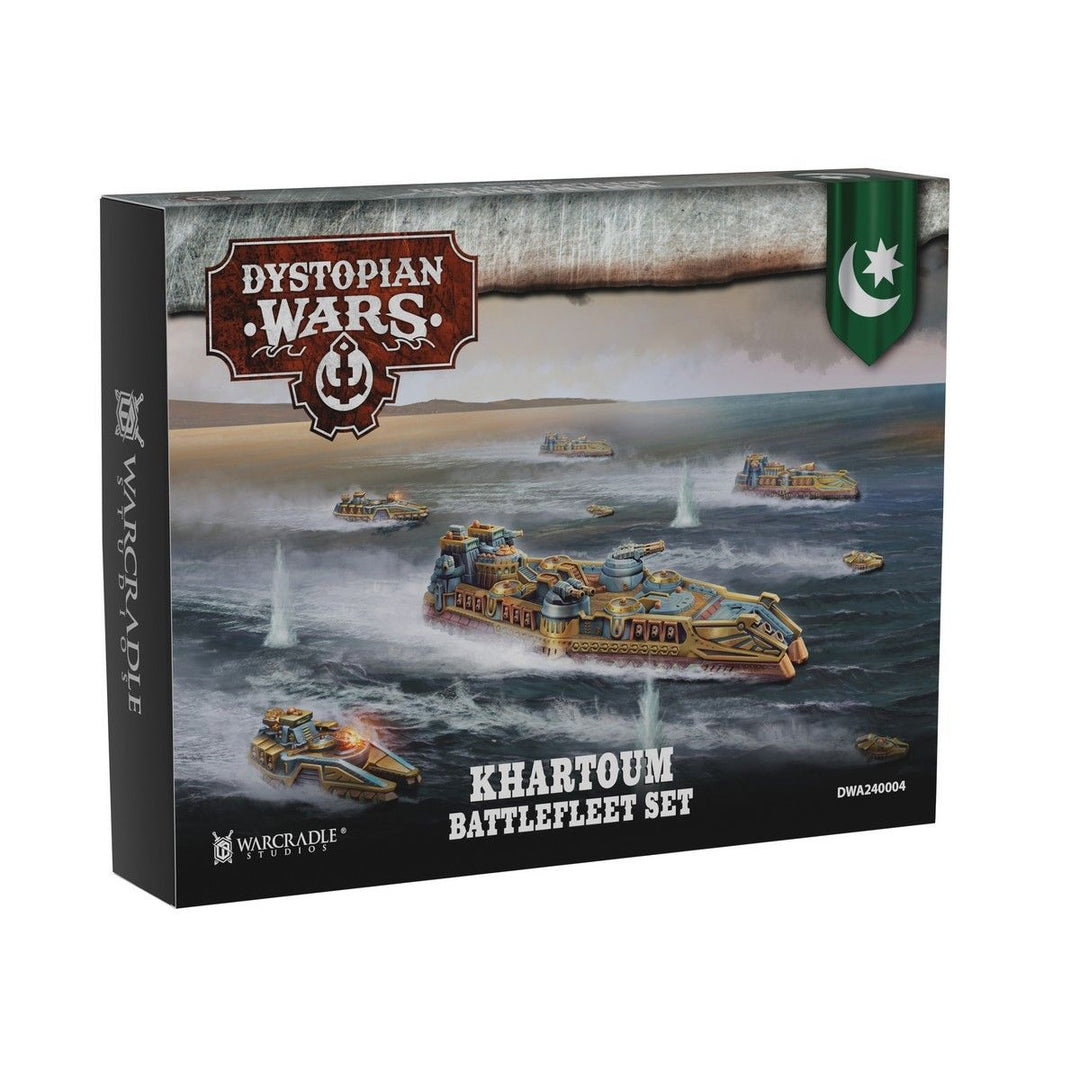 Dystopian Wars: Khartoum Battlefleet Set