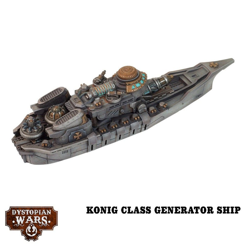 Dystopian Wars: Konig Battlefleet Set