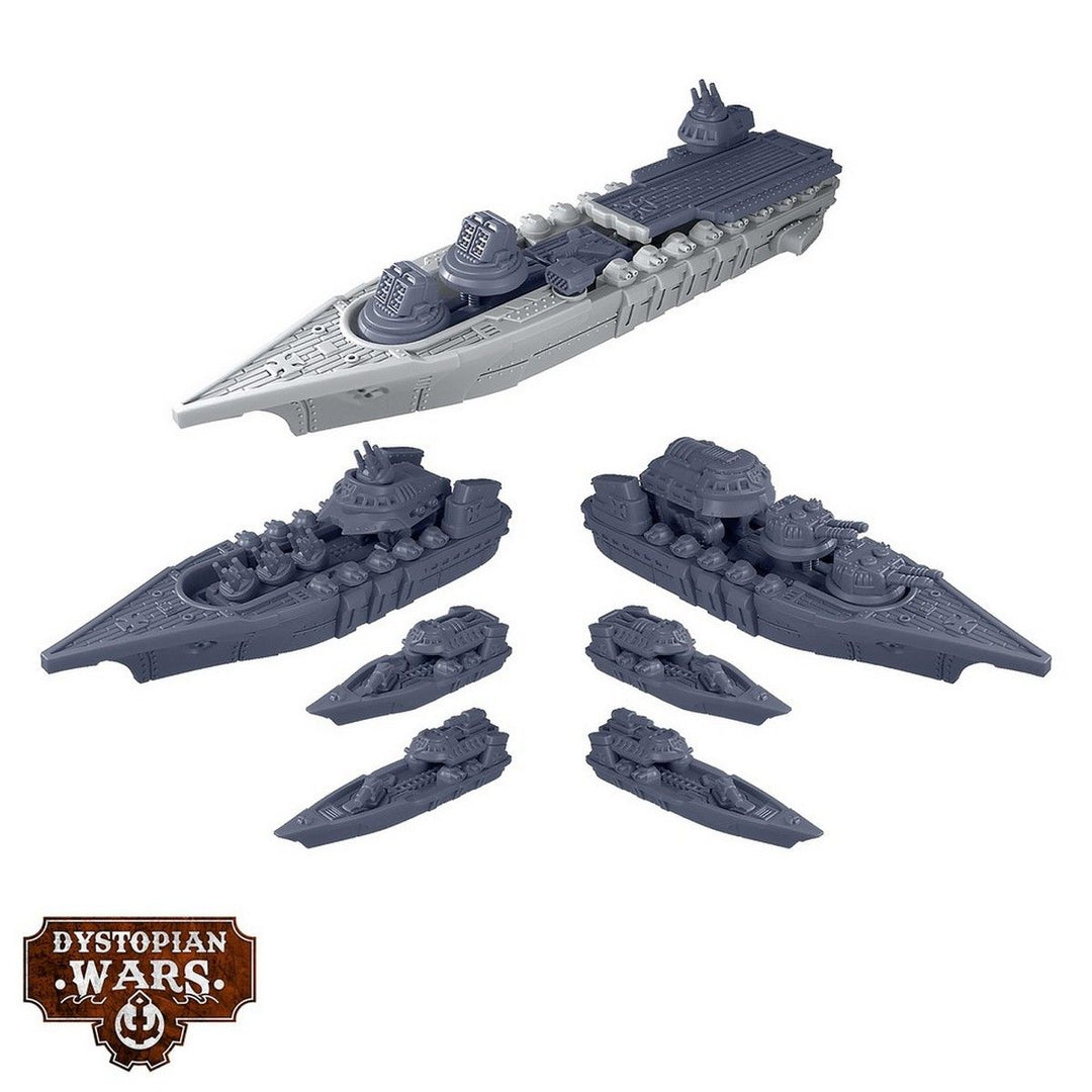 Dystopian Wars: Falkenstein Battlefleet Set