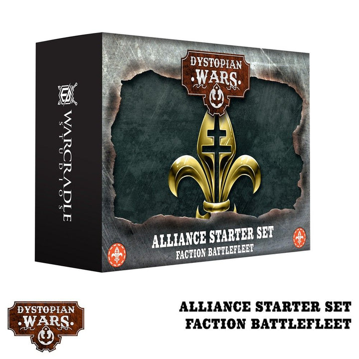 Dystopian Wars: Alliance Starter Set -  Faction Battlefleet