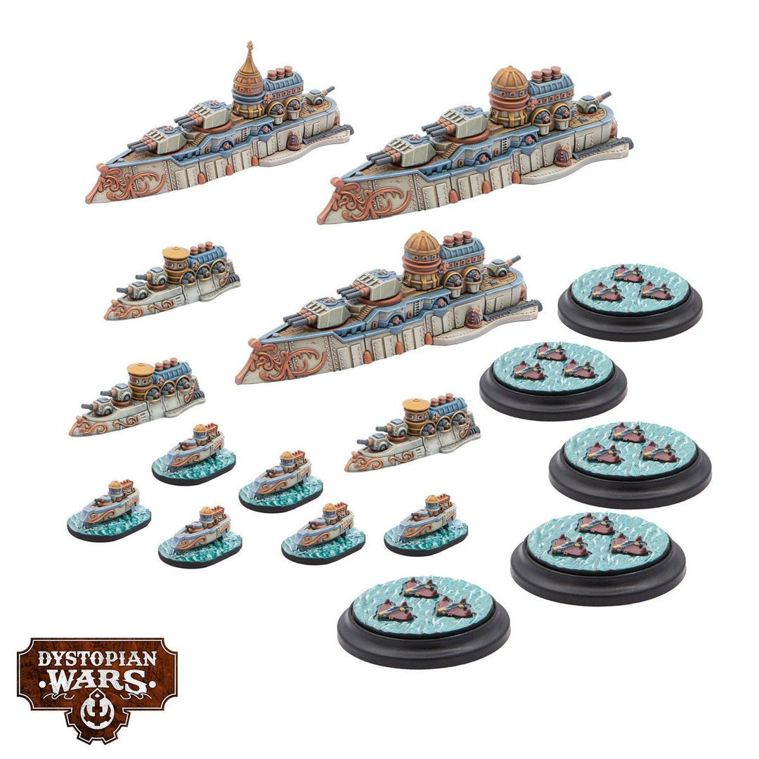 Dystopian Wars: Alliance Starter Set
