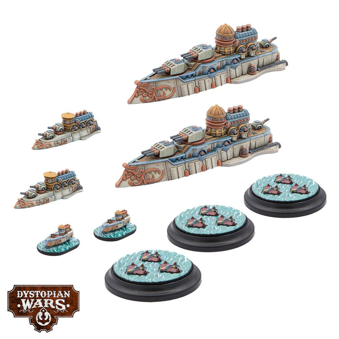 Dystopian Wars: Alliance Frontline Squadrons
