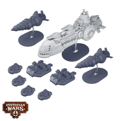 Dystopian Wars: Khodynka Battlefleet Set