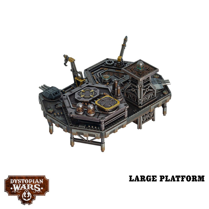 Dystopian Wars: Sturginium Platforms & Objectives Set