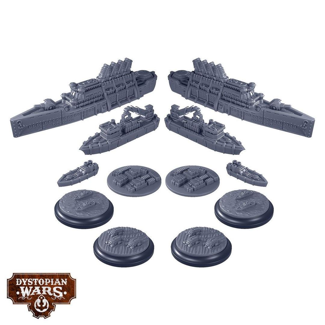 Dystopian Wars: Merchant Convoy Squadrons