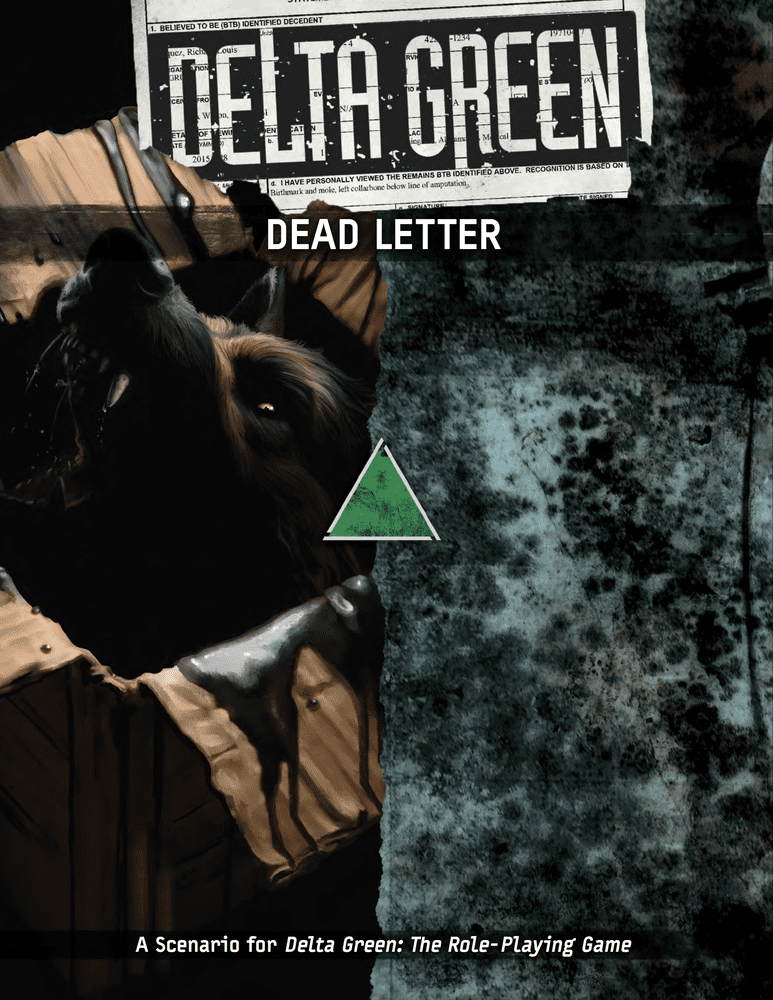 Delta Green: The Role-Playing Game - Dead Letter