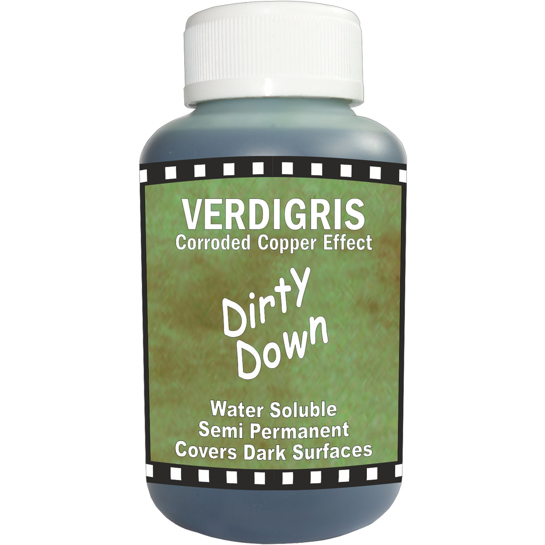 Dirty Down: Water Soluble Paint - Verdigris Effect (250ml pot)