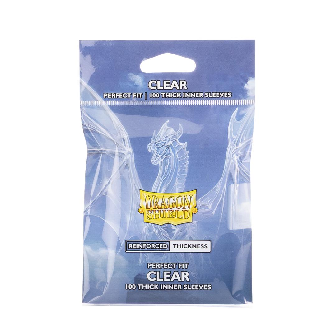 Dragon Shield Perfect Fit - Thick Inner Sleeves - Clear (AT-13004)