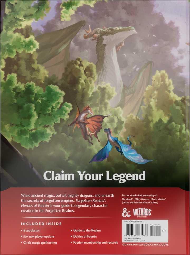 Dungeons & Dragons (5th Edition) - Forgotten Realms: Heroes of Faerûn