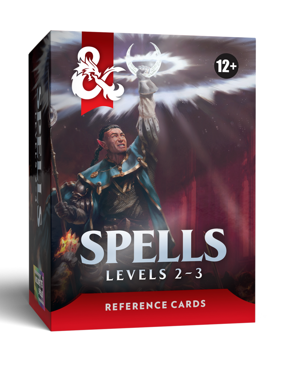 Dungeons & Dragons (5th Edition) - Spell Reference Cards: Levels 2–3