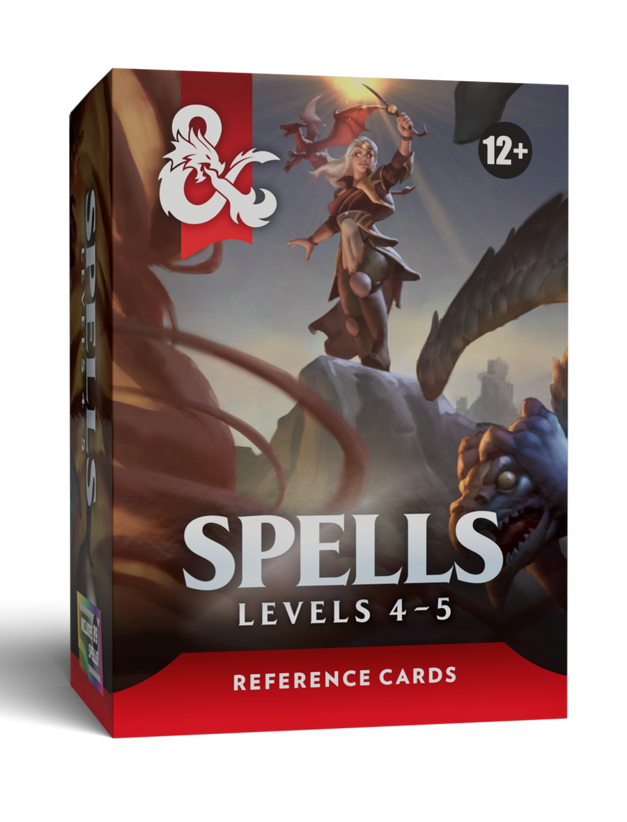 Dungeons & Dragons (5th Edition) - Spell Reference Cards: Levels 4–5