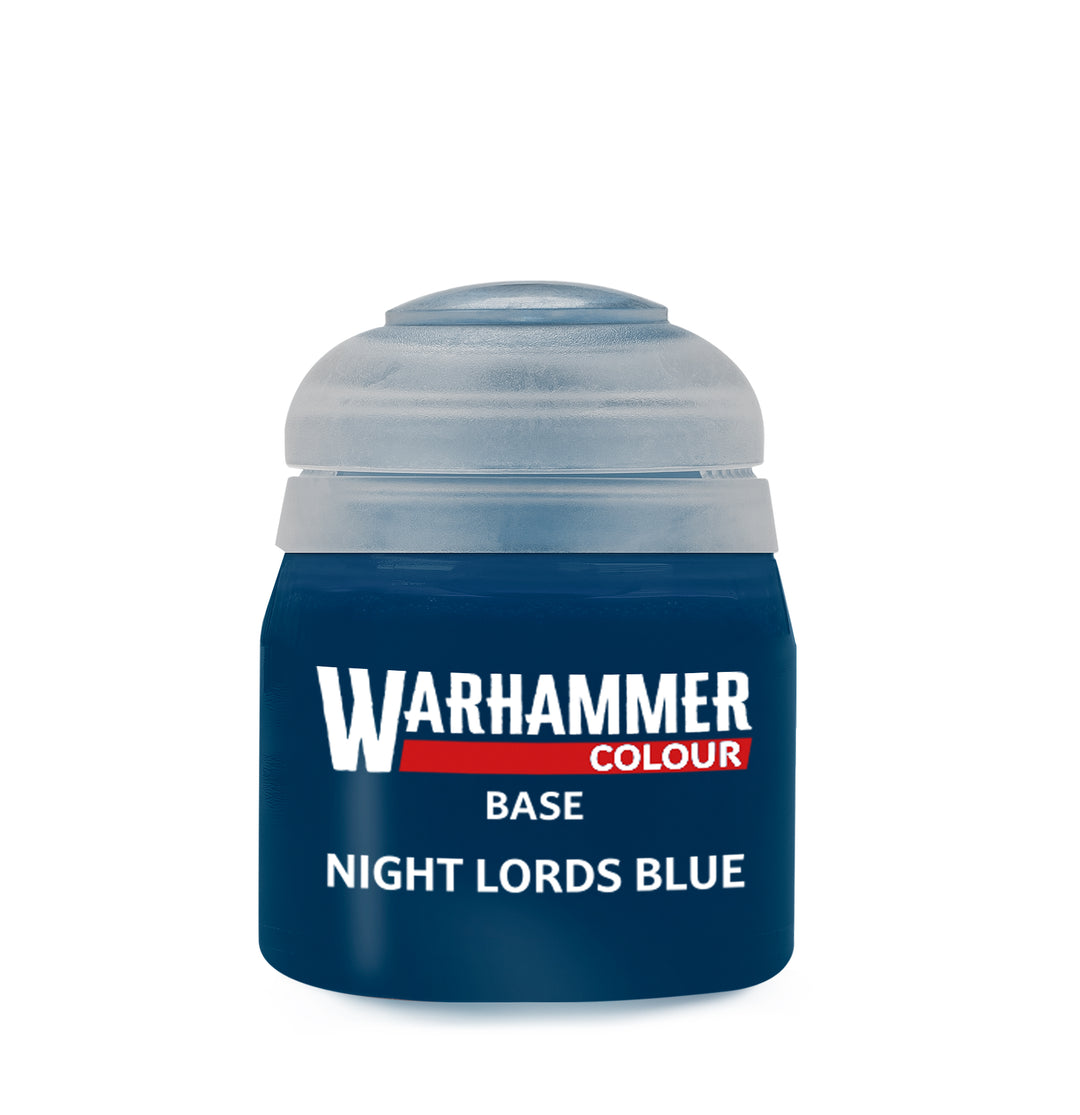 Warhammer Colour Base Paint: Night Lords Blue (112)