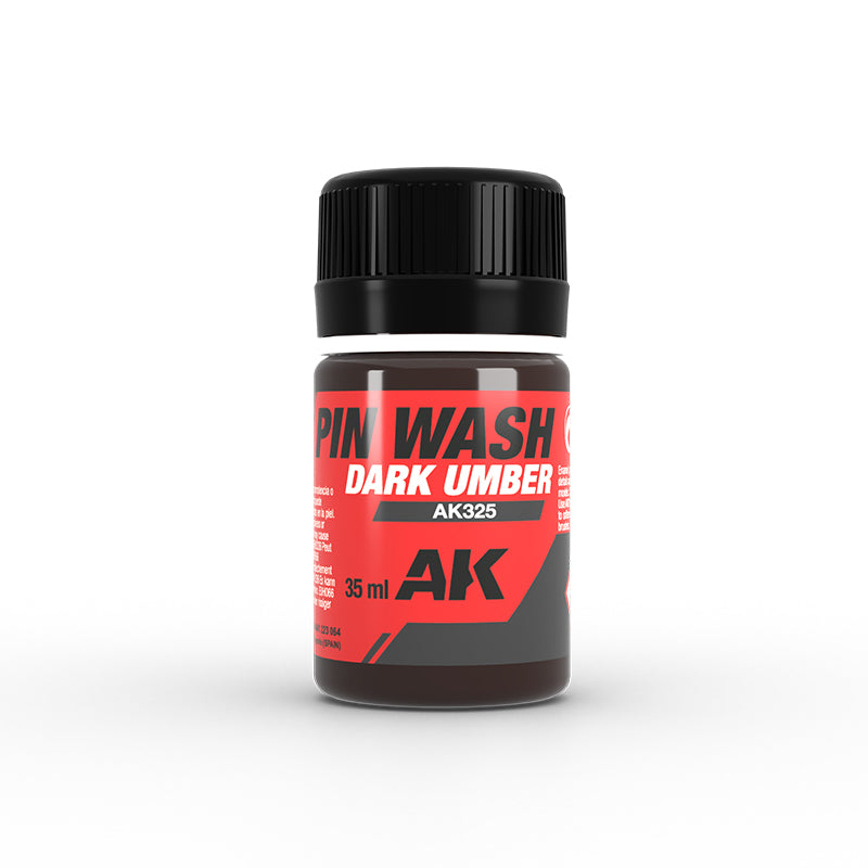 Enamel: Pin Wash - Dark Umber (AK Interactive) (AK325) (35)