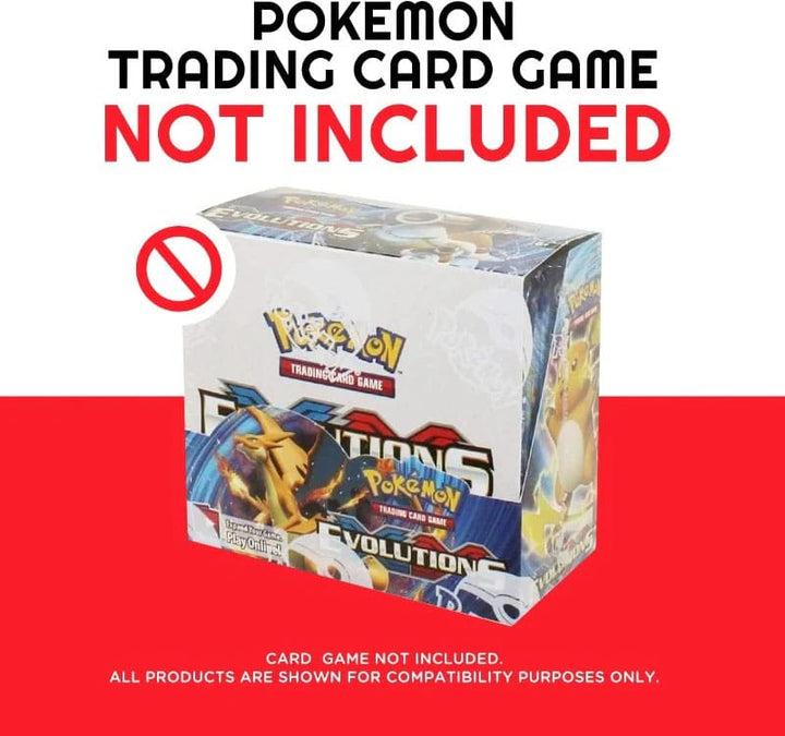 Evoretro Acrylic Display Case for Booster Boxes / Elite Trainer Boxes Ver. 1 with Sliding Lid (EVO-7573)