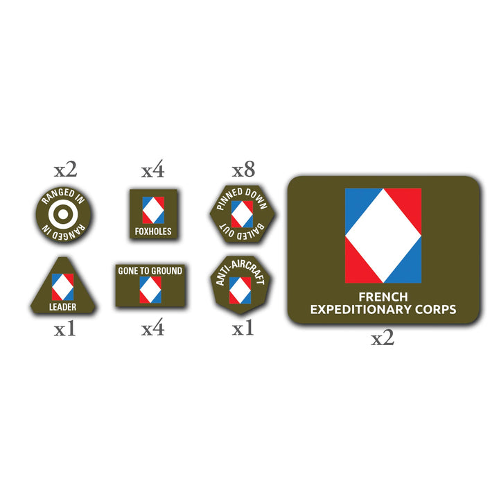 Flames of War: French Army Deal - Compagnie De Tirailleurs Rifle Company (FRAB04)