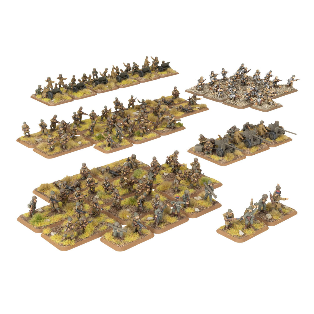Flames of War: French Army Deal - Compagnie De Tirailleurs Rifle Company (FRAB04)