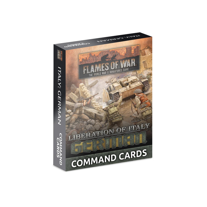 Flames of War: Liberation of Italy - German Command Card Pack (47 cards) (FW278GC)