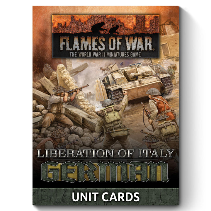 Flames of War: Liberation of Italy - German Unit Card Pack (89 cards) (FW278GU)