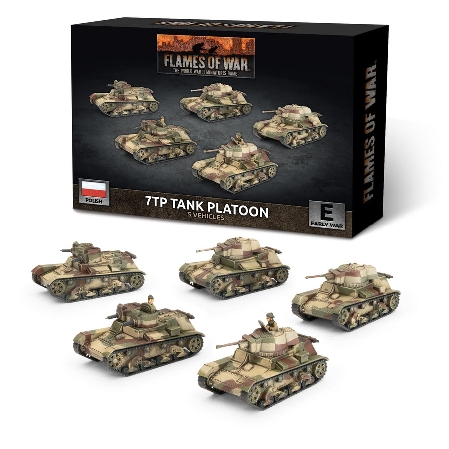 Flames of War: 7TP Tank Platoon (PBX11)