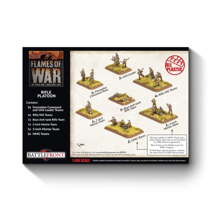 Flames of War: BEF Rifle Platoon (BBX85)