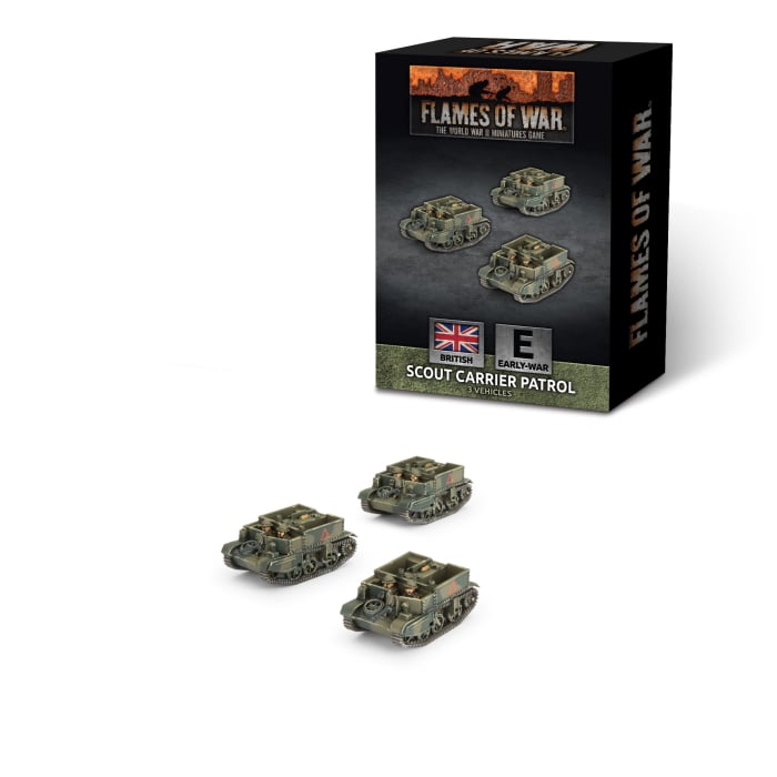 Flames of War: Scout Carrier Platoon (BBX88)