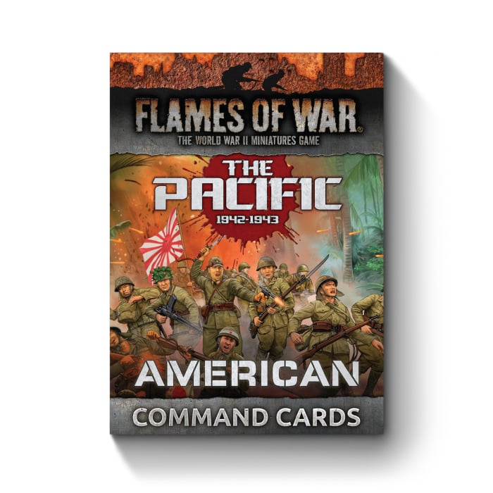 Flames of War: The Pacific - American Command Card Pack (FW258UC)