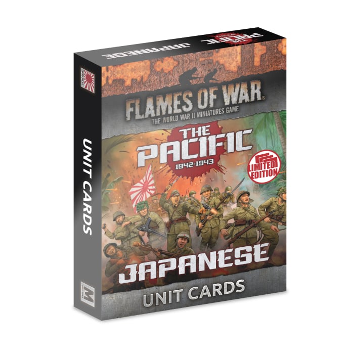 Flames of War: The Pacific - Japanese Unit Cards (FW258JU)