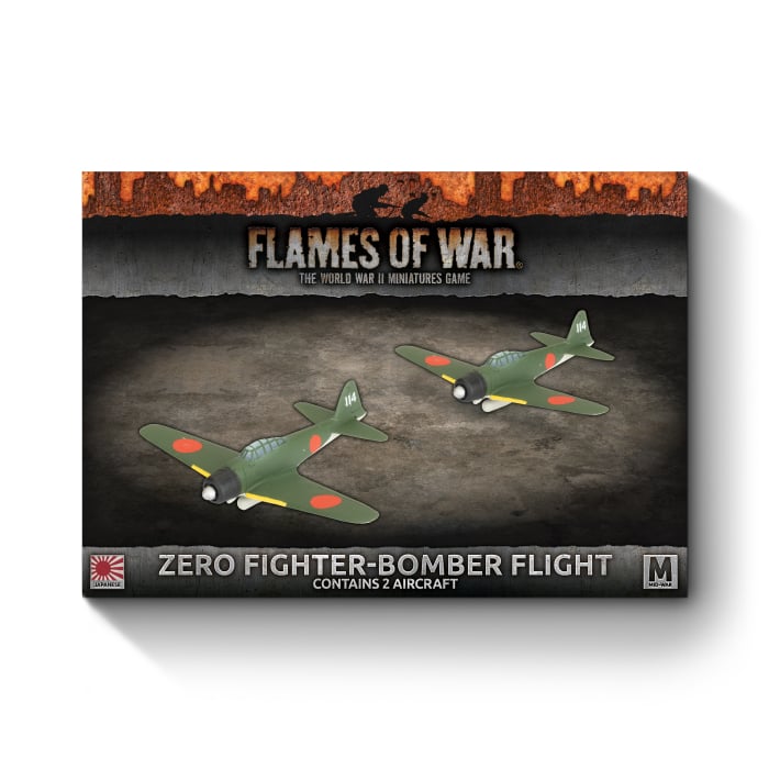 Flames of War: Zero Fighter-Bomber Flight (JBX18)