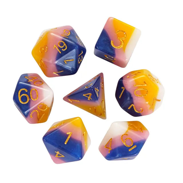 Fruit Taffy RPG Dice Set (Foam Brain) (FBG2631)