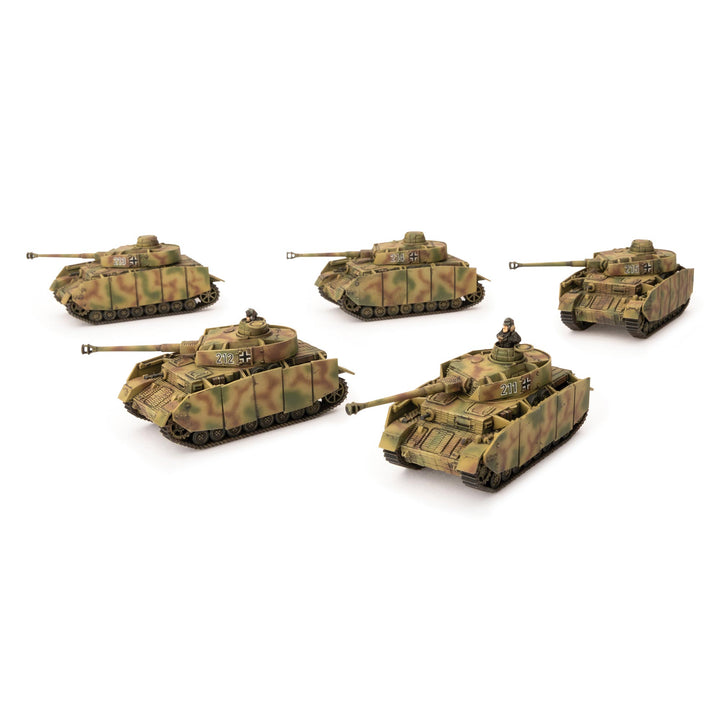 Flames of War: Panzer IV Platoon (x5 Plastic) (GBX142)