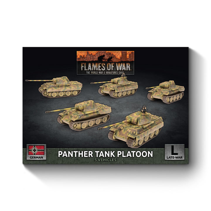 Flames of War: Panther A (Early) (x5 Plastic) (GBX161)