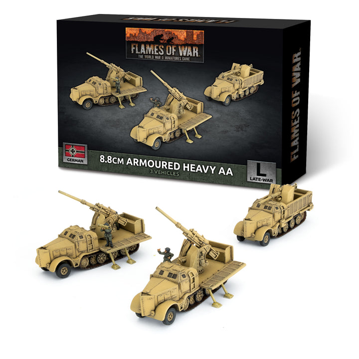 Flames of War: 8.8cm FlaK37(Sf ) (8.8cm) (GBX215)