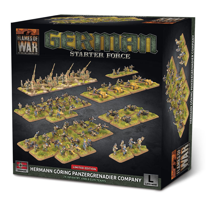 Flames of War: German Army Deal - Hermann Goering Panzergrenadier Company (GEAB30)