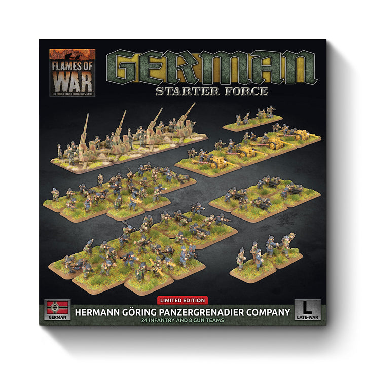 Flames of War: German Army Deal - Hermann Goering Panzergrenadier Company (GEAB30)