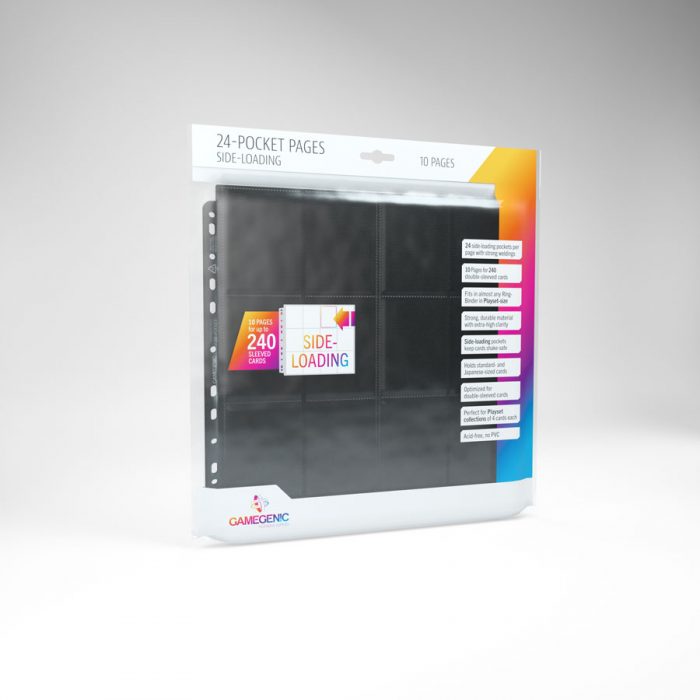 Gamegenic 24-Pocket Pages Side-Loading (10 pages bag)