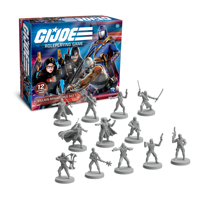 G.I. JOE Roleplaying Game: Villain Miniatures Set 1