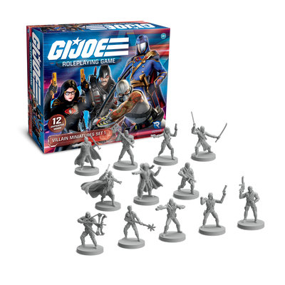 G.I. JOE Roleplaying Game: Villain Miniatures Set 1