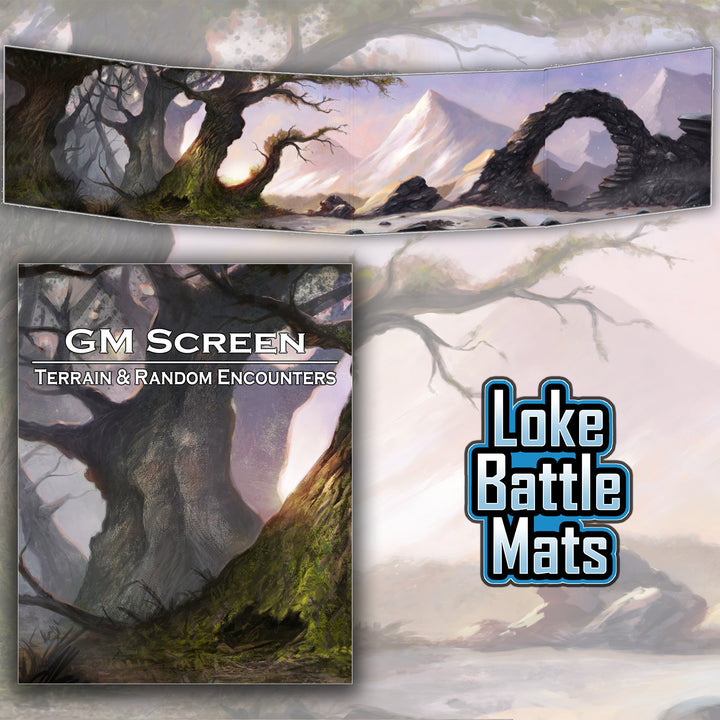 GM Screen - Terrain & Random Encounters