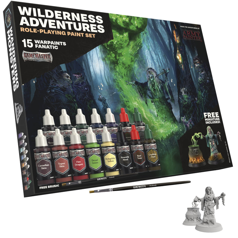 GameMaster: Wilderness Adventure Role-playing Paint Set (The Army Painter) (GM1010P)