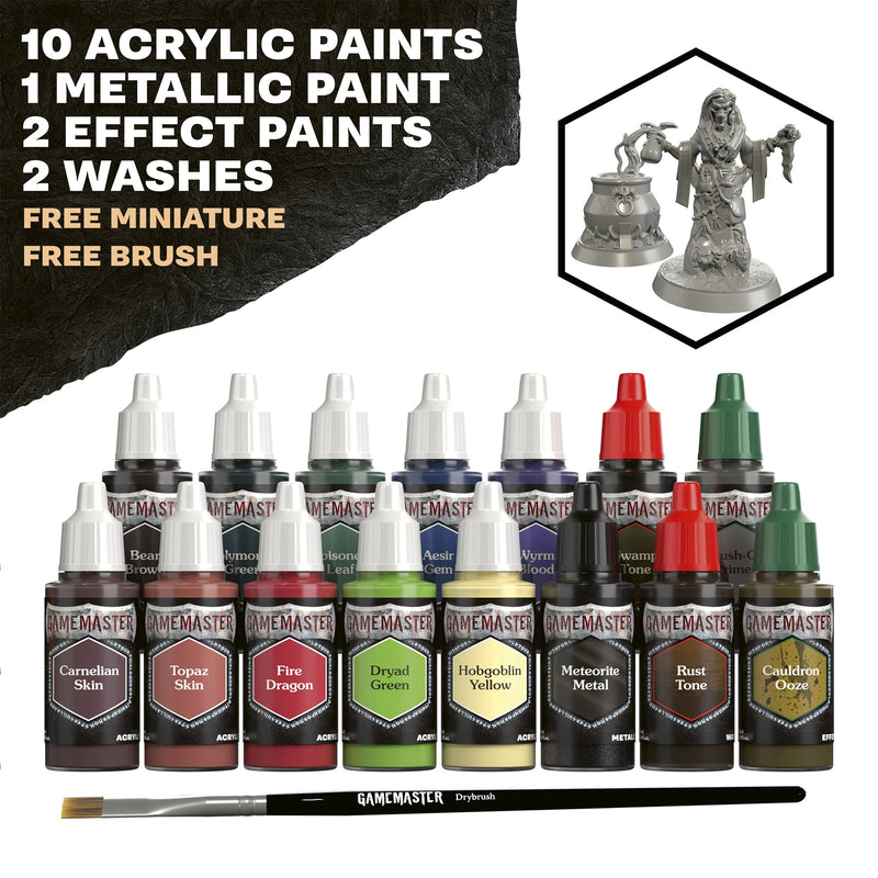 GameMaster: Wilderness Adventure Role-playing Paint Set (The Army Painter) (GM1010P)