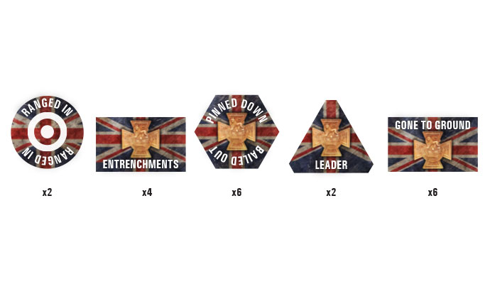 Great War: British Token Set (GTK02)