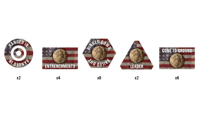 Great War: American Token Set (GTK03)