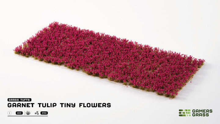 GamersGrass Garnet Tulip Tiny Flowers