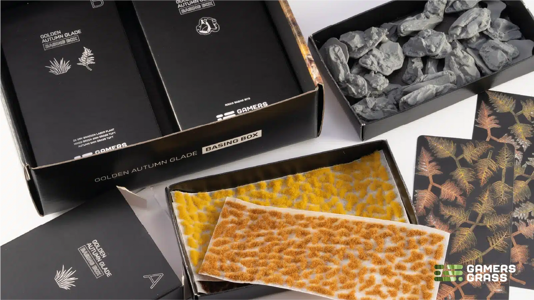 GamersGrass Golden Autumn Glade Basing Box