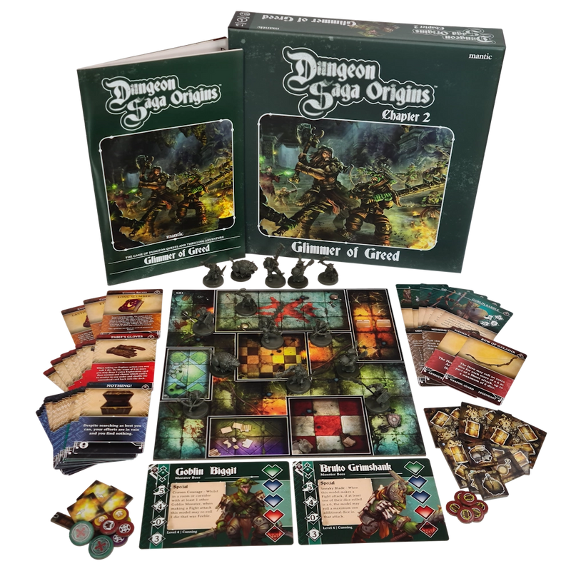 Dungeon Saga Origins: Glimmer of Greed Expansion