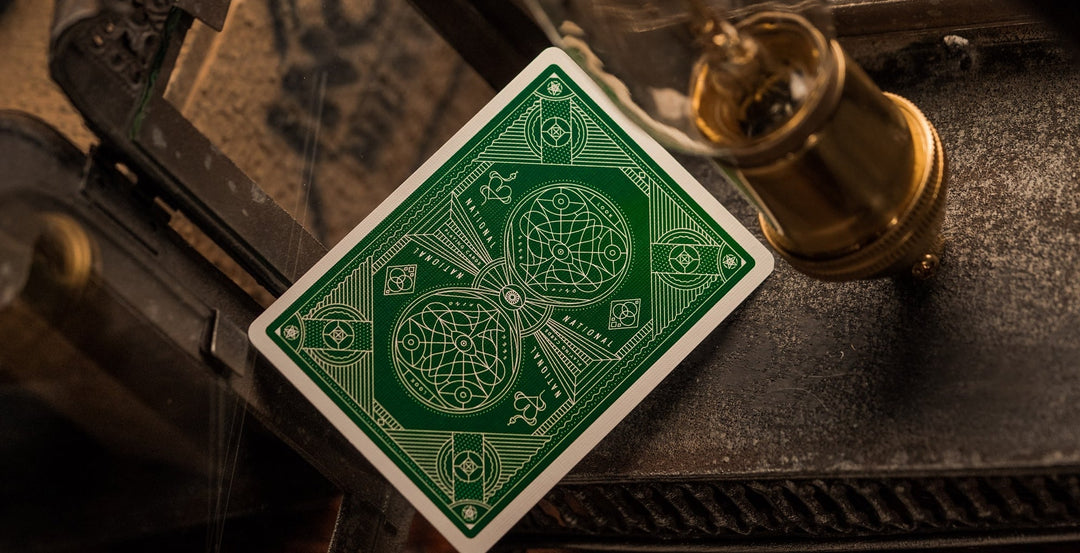 Green National Playing Cards (theory11)